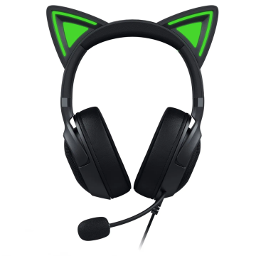 Razer Kraken Kitty V2, črne, Igralne slušalke