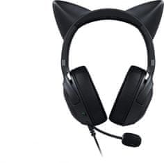 Razer Kraken Kitty V2, črne, Igralne slušalke 