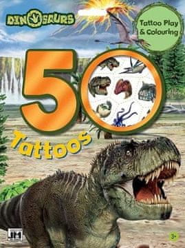 Dinozavri - Komplet tetovaž 50+