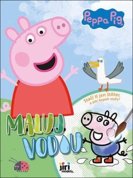 Peppa Pig - Barvanje z vodo A4