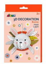 AVENIR 3D stenska dekoracija - Zajček