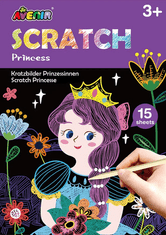 AVENIR Knjiga dejavnosti za praskanje Mini - Princesa
