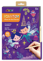 AVENIR Scratchbook A5 - Škratje v gozdu