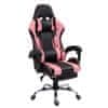 Aga Igralni stol z oporo za noge DS5011 Roza