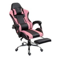 Aga Igralni stol z oporo za noge DS5011 Roza