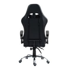 Aga Gaming stol s oporo za noge DS5011 Rdeča