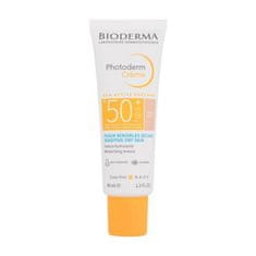 Bioderma Photoderm Cream SPF50+ vlažilna in obarvana krema za zaščito pred soncem za obraz 40 ml Odtenek light unisex