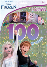 Ledeno kraljestvo - 100 nalepk z barvnimi stranmi