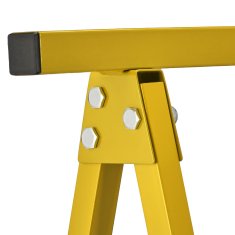 UNBRANDED Delovna stojala, 2 kom, rumena 