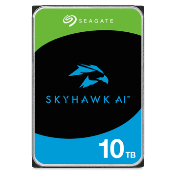 Seagate SkyHawk AI HDD disk, 10TB disk, 8.89cm, SATA 6Gb/s, 7200 obr/min (ST10000VE001)