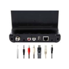 Nedis Kompaktni hibridni radio DABMAN i400 DAB+ / FM / internet / Bluetooth srebrna 