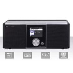 Nedis Telestar DIRA S 20 C kabelski (DVB-C) in internetni stereo radio 