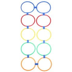 Merco Agility Circles nastavljivi obročki za skakanje varianta 34071