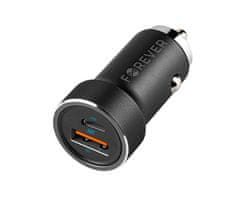Forever CC-06 avto polnilec, 20W, 12-24V, QC, priložen kabel
