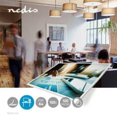 Nedis Film za laminiranje | A4 | Debelina: 100 µm | Pakirano po: 100 kos. | Plastika | Pregleden 