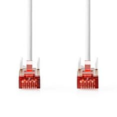 Nedis CAT6 dvožilni kabel | RJ45 priključek | RJ45 priključek | S/FTP | 30,0 m | Okrogla | LSZH | Vit | ovojnica 