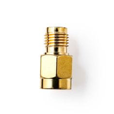 Nedis Adapter SMA | SMA Ženska obratna polarnost | SMA moški | Pozlačeno | 50 ohmov | Naravnost | Baker | Zlato | 2 kos. | Škatla 