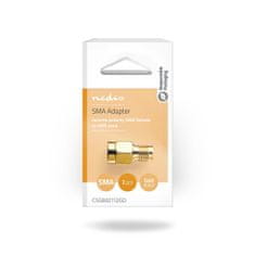 Nedis Adapter SMA | SMA Ženska obratna polarnost | SMA moški | Pozlačeno | 50 ohmov | Naravnost | Baker | Zlato | 2 kos. | Škatla 