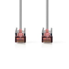 Nedis Omrežni kabel CAT6 | RJ45 moški | RJ45 moški | S/FTP | 20,0 m | Okrogla | LSZH | Siva | Škatle 