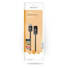Nedis Adapter DisplayPort | DisplayPort moški | Priključek HDMI | 8K@30Hz | Ponikljano | Naravnost | 1,80 m | Okrogla | TPE | Črna | Škatla 
