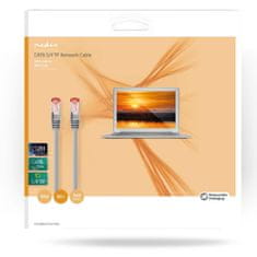Nedis Omrežni kabel CAT6 | RJ45 moški | RJ45 moški | S/FTP | 30,0 m | Okrogla | LSZH | Siva | Škatle 
