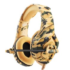 Onikuma ONIKUMA K1-B igralne slušalke (rumene)