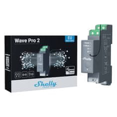 Shelly 2-kanalni rele za DIN-profil Shelly Qubino Pro 2 Z-Wave