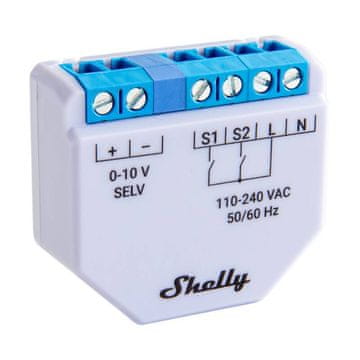 Shelly WiFi/Bluetooth dimmer Shelly Plus 0-10V Dimmer