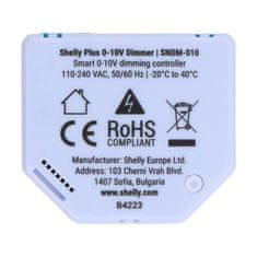 Shelly WiFi/Bluetooth dimmer Shelly Plus 0-10V Dimmer