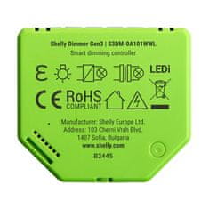 Shelly WiFi dimmer Shelly Dimmer Gen3