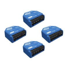 Shelly Komplet 4 krmilnikov Shelly 1 Gen3 WiFi/Bluetooth