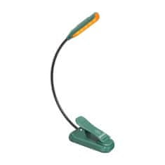 MojPlanet Brezžična svetilka Glocusent mini GLCSNTBL102G priklopna luč za knjige, USB-C Zelena