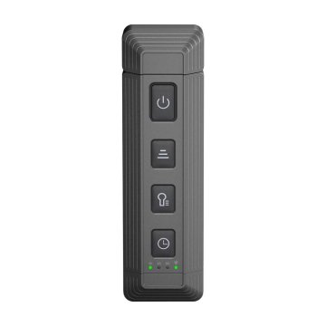 MojPlanet Raztegljiva luč za knjige Glocusent GLCSNTA2601 USB 500mAh siva
