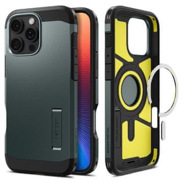 1 to 3 Spigen Tough Armor Mag Ovitek Za Iphone 16 Pro Za Magsafe Zaščito Pred