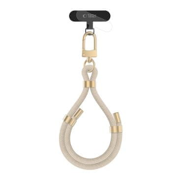 1 to 3 Tech-Protect C4S Rope Strap Za Iphone Samsung Huawei Bež Zlat