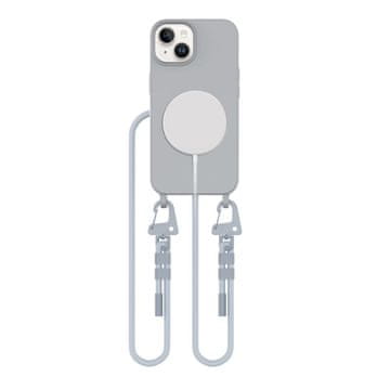 Tech-protect TECH-PROTECT MAGNESSKEJSKA OGRLICA MAGSAFE ZA IPHONE 14, SIVA, VARŠČICA