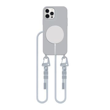 Tech-protect TECH-PROTECT MAGNESSKEJSKA OGRLICA MAGSAFE ZA IPHONE 12 / 12 PRO, SIVA BARVICA