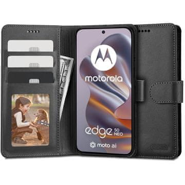 1 to 3 Tech-Protect Denarnica Za Motorola Edge 50 Neo Ovitek Zaščitni Ovitek