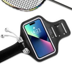 Tech-protect TECH-PROTECT M4 UNIVERZALNI ŠPORTNI TRAK ZA ROKAVO ČRNEGA OBLIKOVALCA