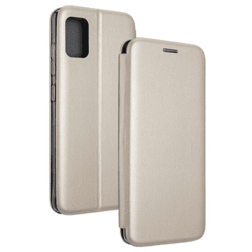 shumee Magnetni ovitek Beline za Samsung M51 zlate barve