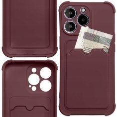 1 to 3 Hurtel Ovitek Za Iphone 12 Pro Card Denarnica Z Armor Zaščitno Zračno Blazino