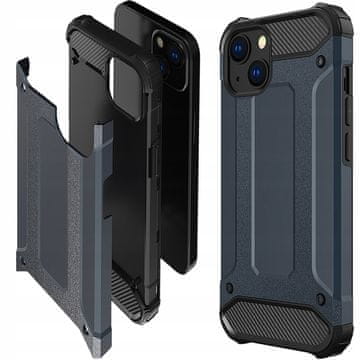 HURTEL Ovitek Hybrid Armor za iPhone 14 Plus, oklepljen hibridni ovitek, moder