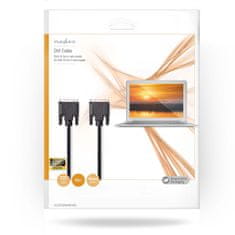 Nedis DVI kabel | DVI-D 24+1-pin moški | DVI-D 24+1-pin moški | 2560x1600 | Ponikljano | 10,0 m | Naravnost | PVC | Črna | Plastična vrečka 