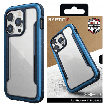 Ovitek Shield za iPhone 14 Pro, oklepljen, moder