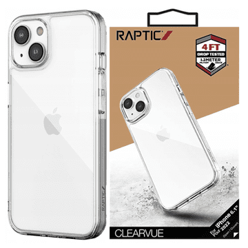 RAPTIC Ovitek Raptic X-Doria Clearvue za iPhone 14 Plus, prozoren zadnji ovitek