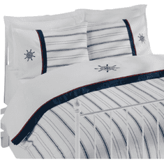 Issimo Ekskluzivna Posteljnina iz bombažnega satena OCEAN 200x220 / 50x70(4)