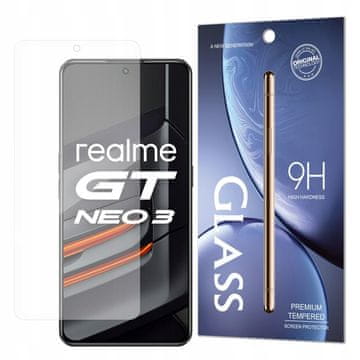 1 to 3 Hurtel Kaljeno Steklo Za Realme Gt Neo 3 9H Visoka Zaščita
