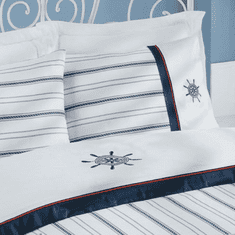 Issimo Ekskluzivna Posteljnina iz bombažnega satena OCEAN 200x220 / 50x70(4)