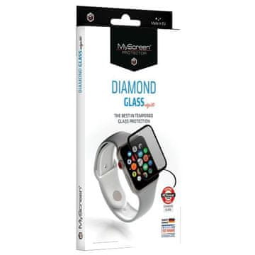 MyScreen Protector Kaljeno steklo za Apple Watch Ultra 49mm 3D srebrno