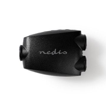 Nedis Adapter TosLink | TosLink Ženski | 2x TosLink ženski | Razdelilnik | ABS | Črna | 1 kos | pretisni omot